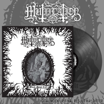 MUTIILATION Black Metal Cult LP CLEAR BLACK [VINYL 12'']